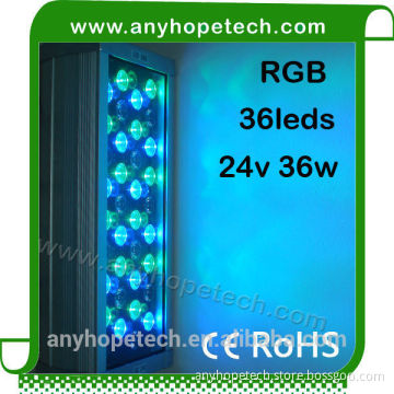 New style cheapest price full color 36leds led outdoor wall washer